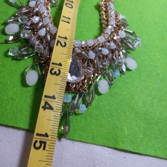 INC Statement Gold tone Beaded Necklace - Picture 5 of 8